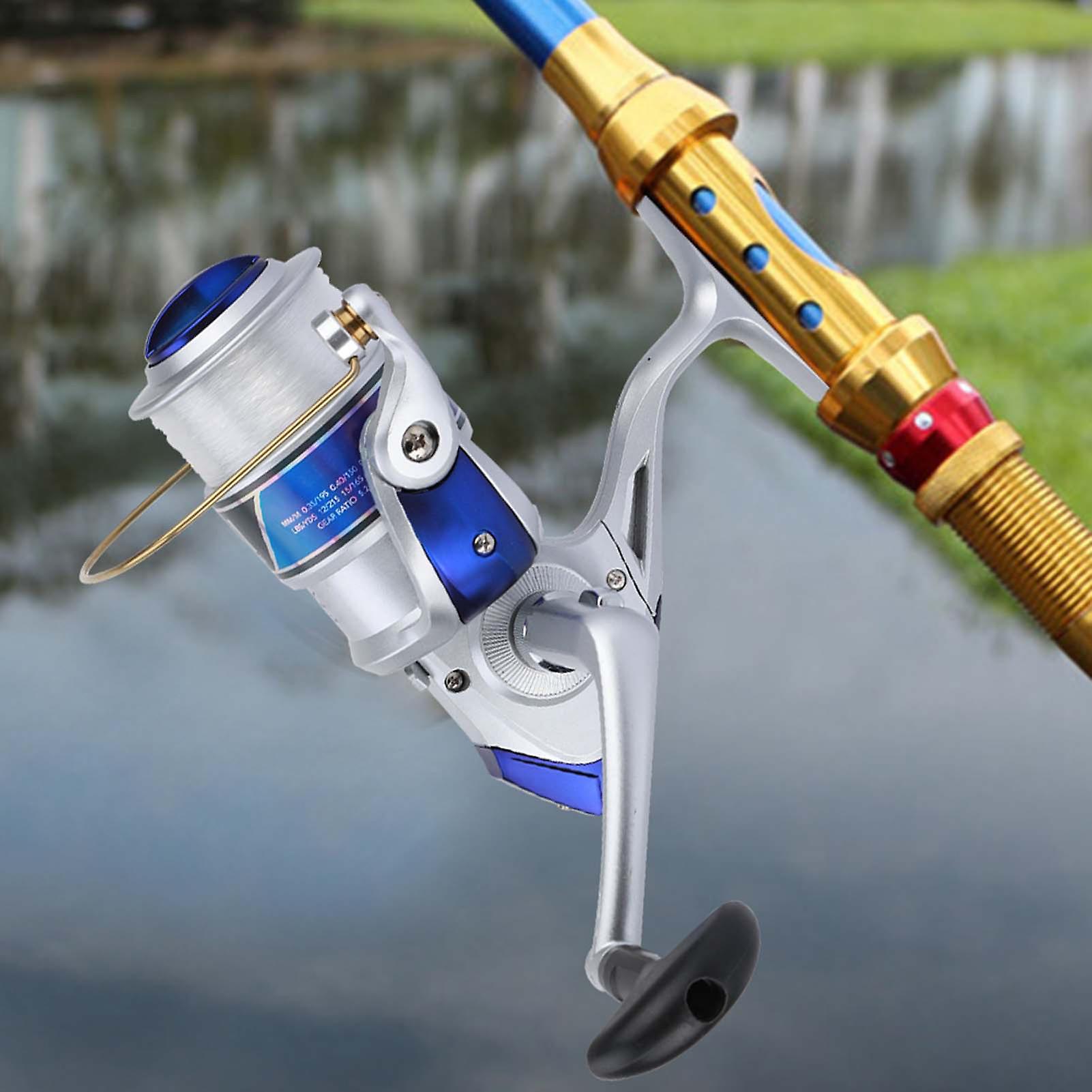 Plastic Spinning Reel Fishing 12bb For Fresh/salt Water Sea Fishing Wheel Yf Series Silver3000