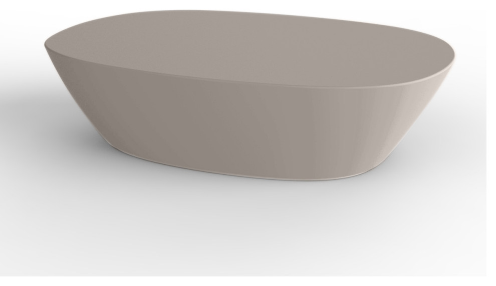 Sabinas  Coffee Table  Basic  Taupe   Contemporary   Outdoor Coffee Tables   by Vondom  Houzz