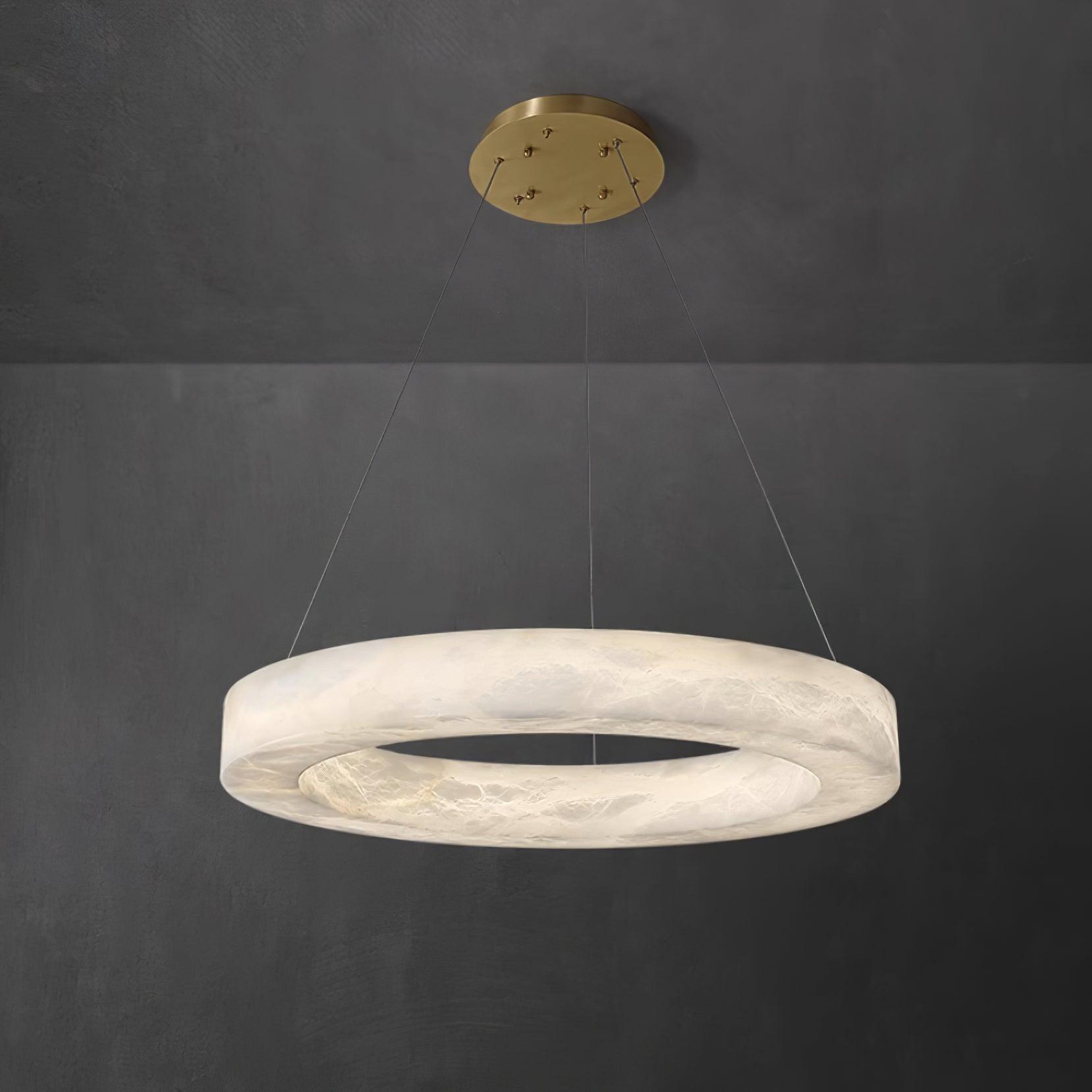 Marika Alabaster Chandelier