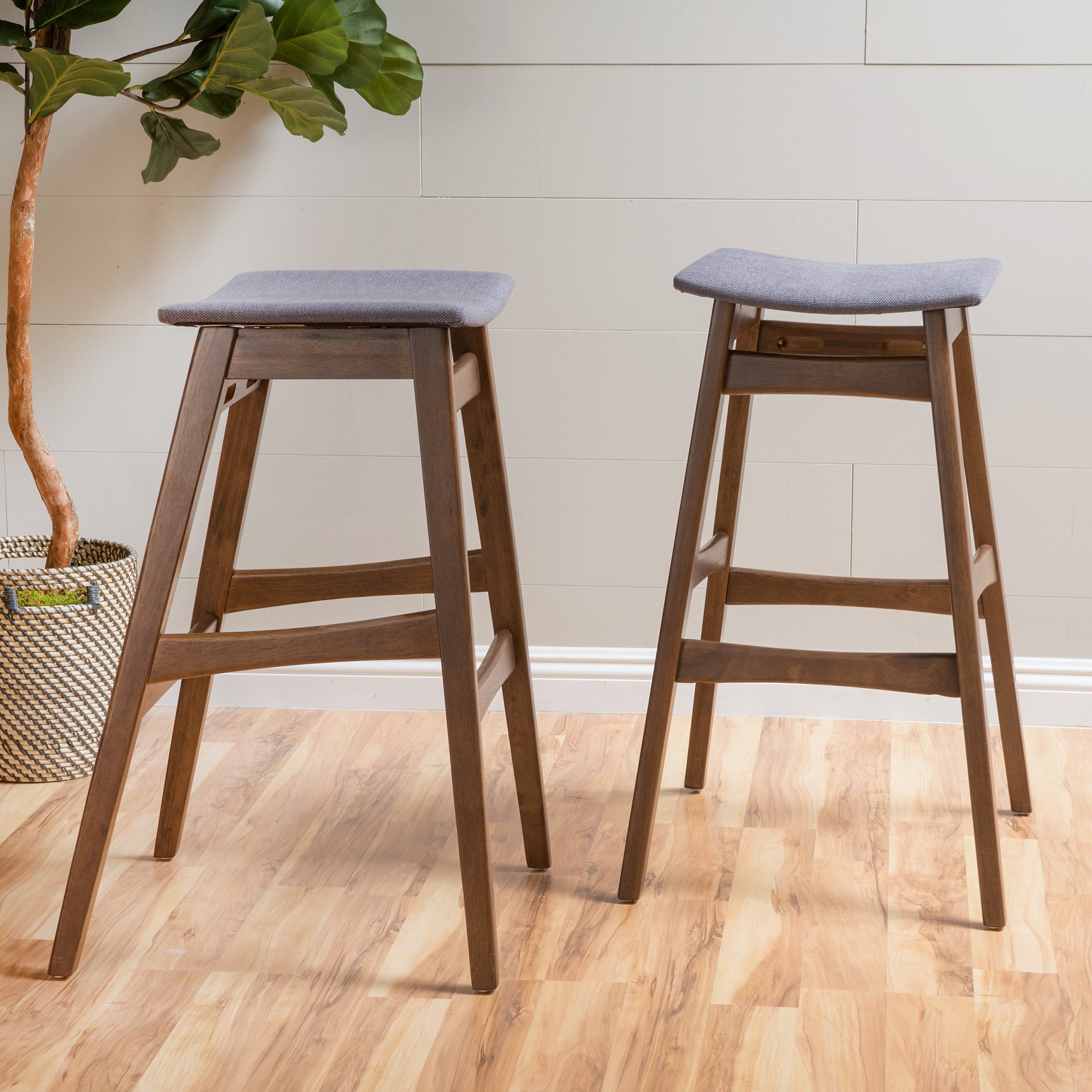 Oster Mid Century Design 30-Inch Bar Stools (Set of 2)