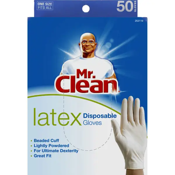 Mr. Clean Latex Disposable Gloves