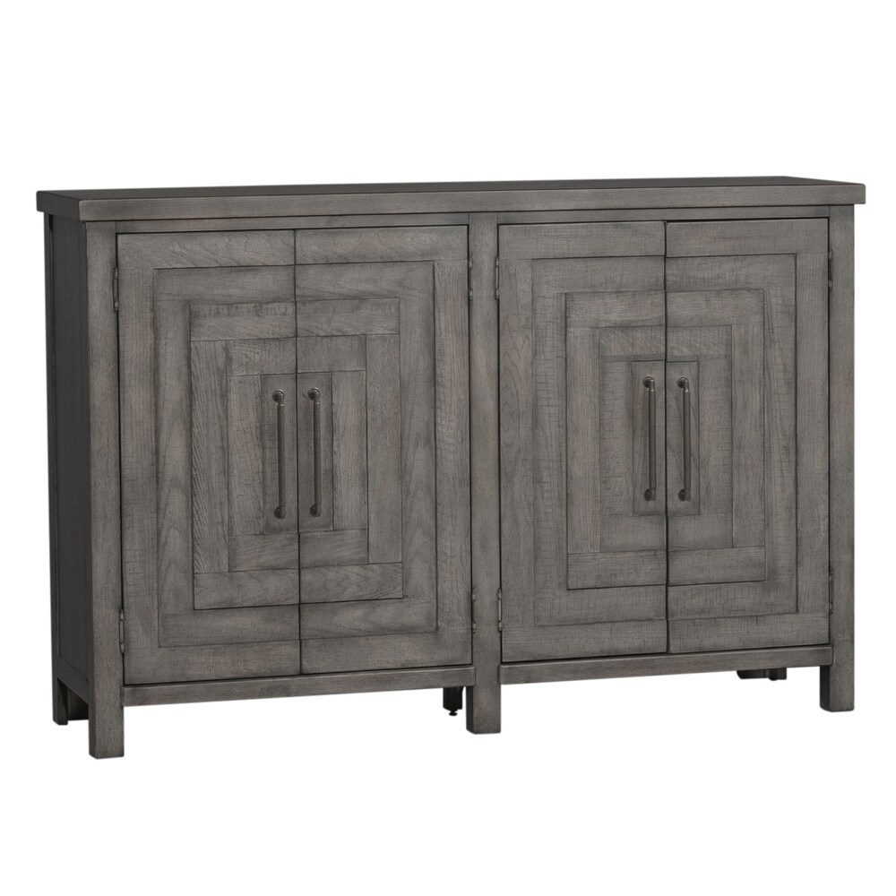 The Gray Barn Modern Farmhouse Dusty Charcoal Distressed Buffet