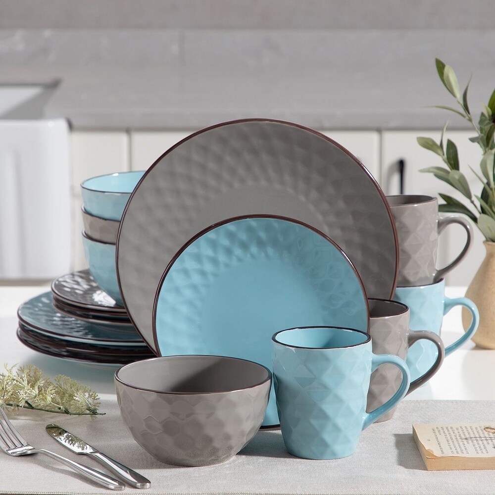 vancasso Mae 16 Piece Stoneware Dinnerware Set (Service For 4)