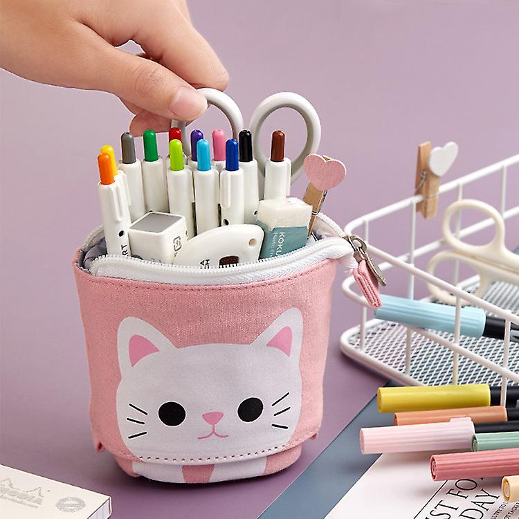 Retractable Pull Down Pencil Case Pencil Holder Pencil Stationery Box