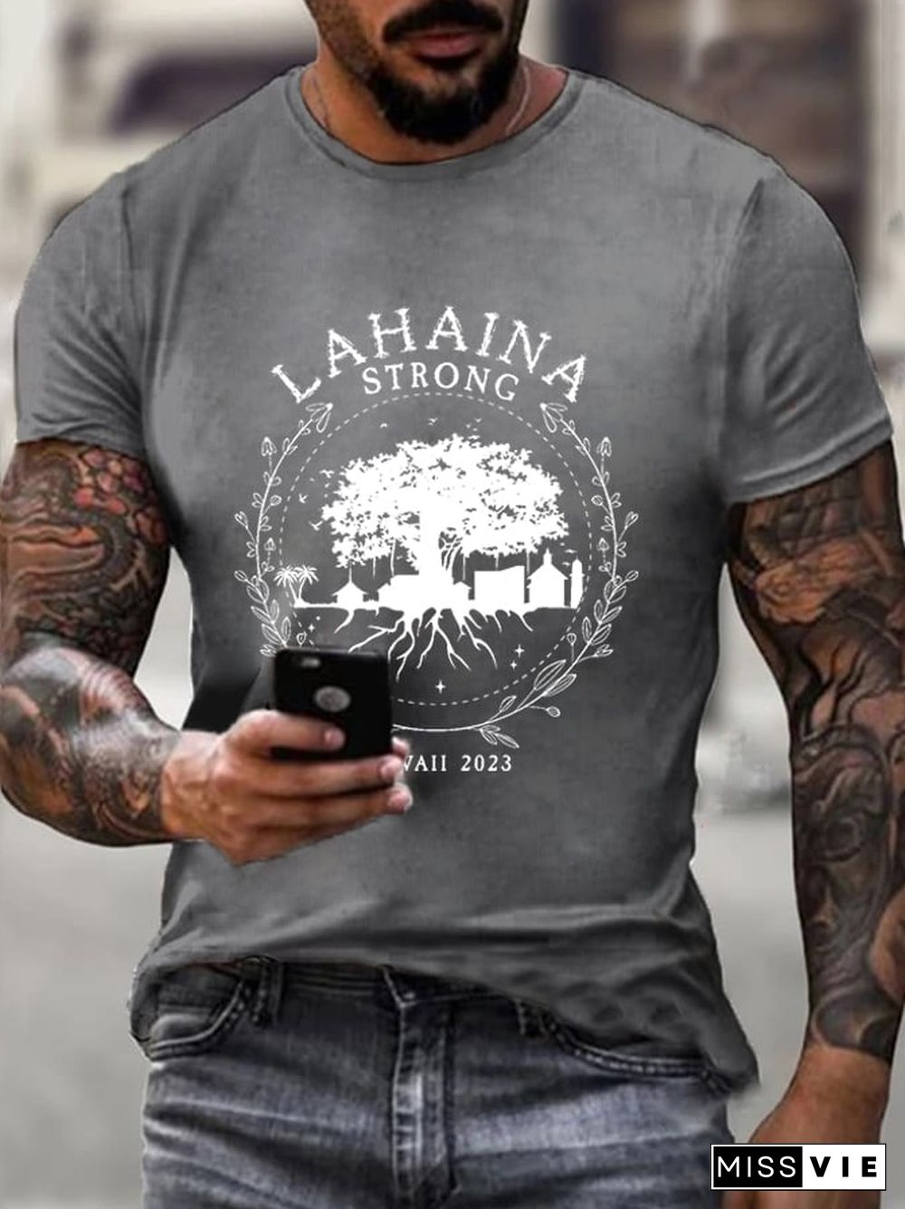 Men's Lahaina Strong Casual T-Shirt