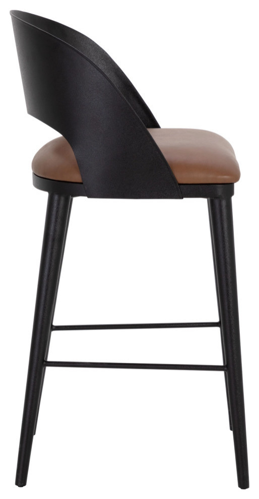 Dezirae Barstool   Midcentury   Bar Stools And Counter Stools   by Sunpan Modern Home  Houzz