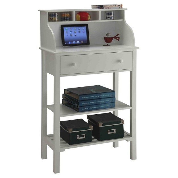 Designs2go Office kitchen Storage Desk White Breighton Home