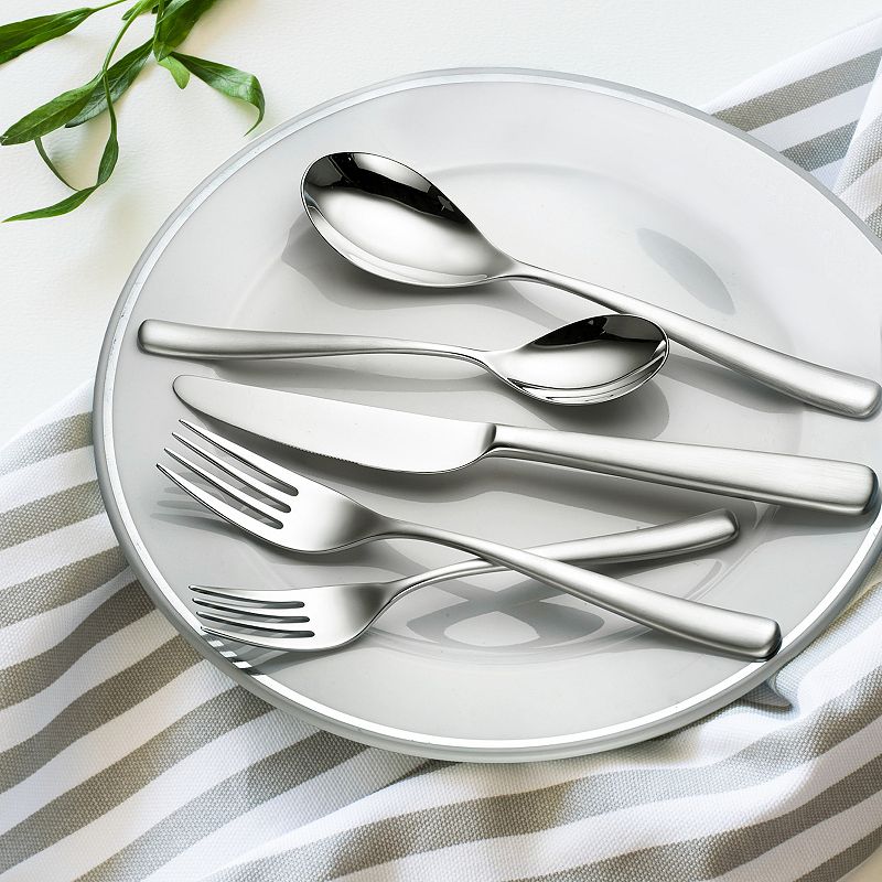 Hampton Forge Ella Satin Fade 20-pc. Flatware Set