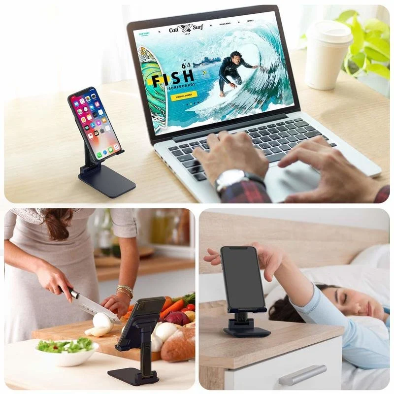 🔥BIG SALE - 45% OFF🔥]Adjustable Telescopic Folding Cell Phone and Tablet Stand