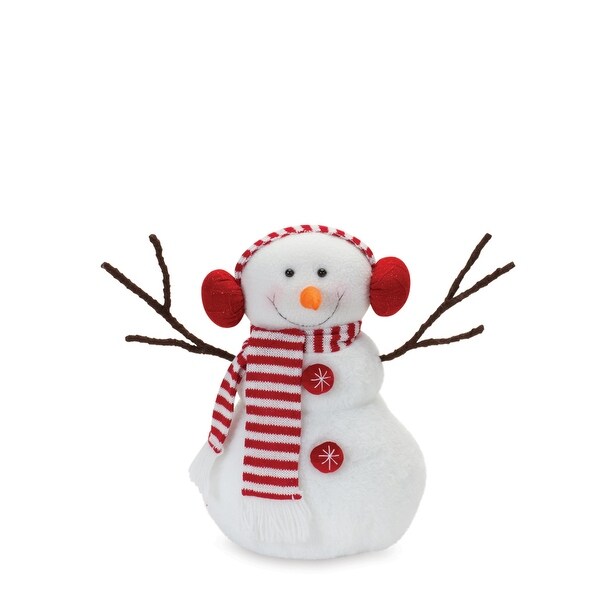 Plush Snowman Christmas Tabletop Decorations