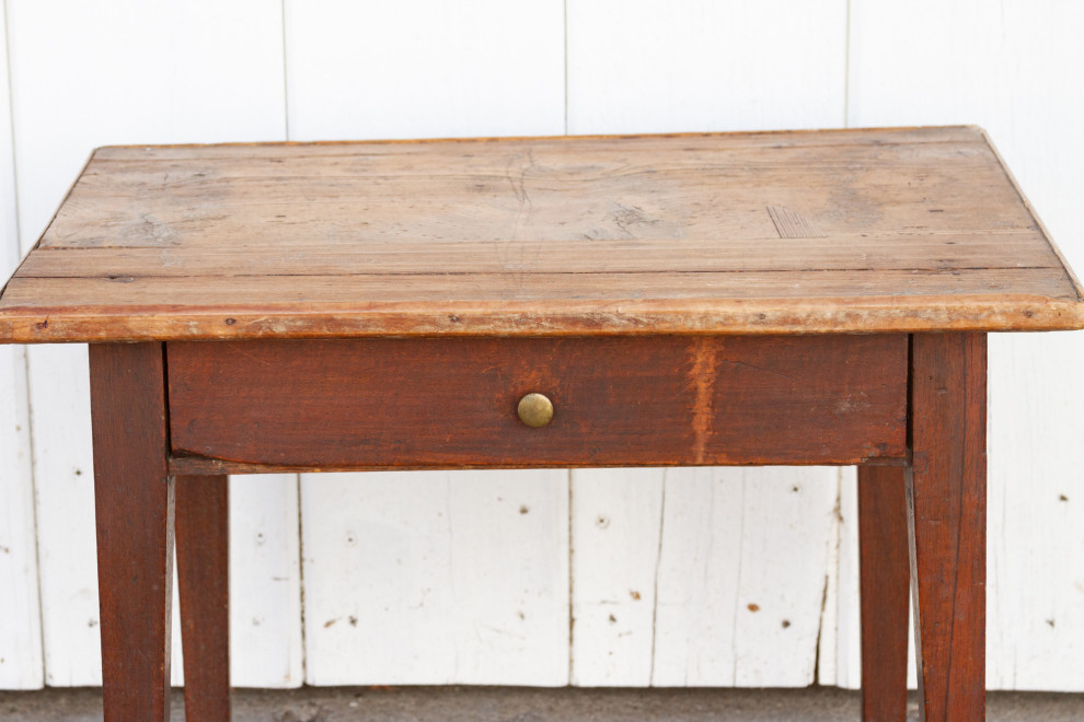Small Early 19th Century French Side Table   Farmhouse   Side Tables And End Tables   by De cor  Houzz