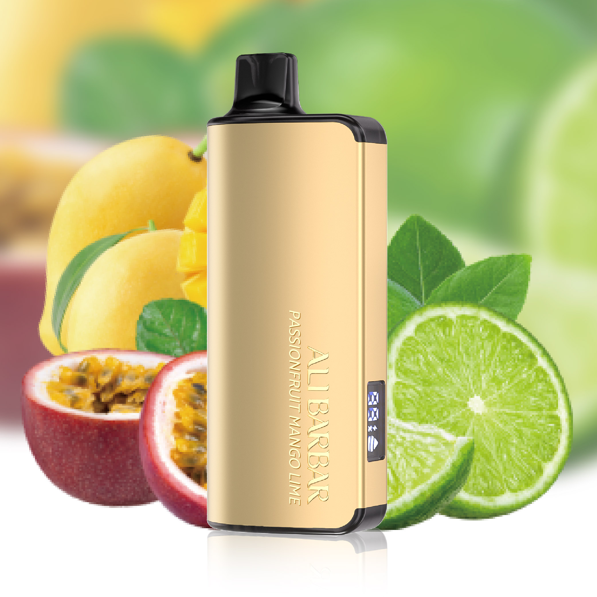 Passionfruit mango lime 9000 puffs