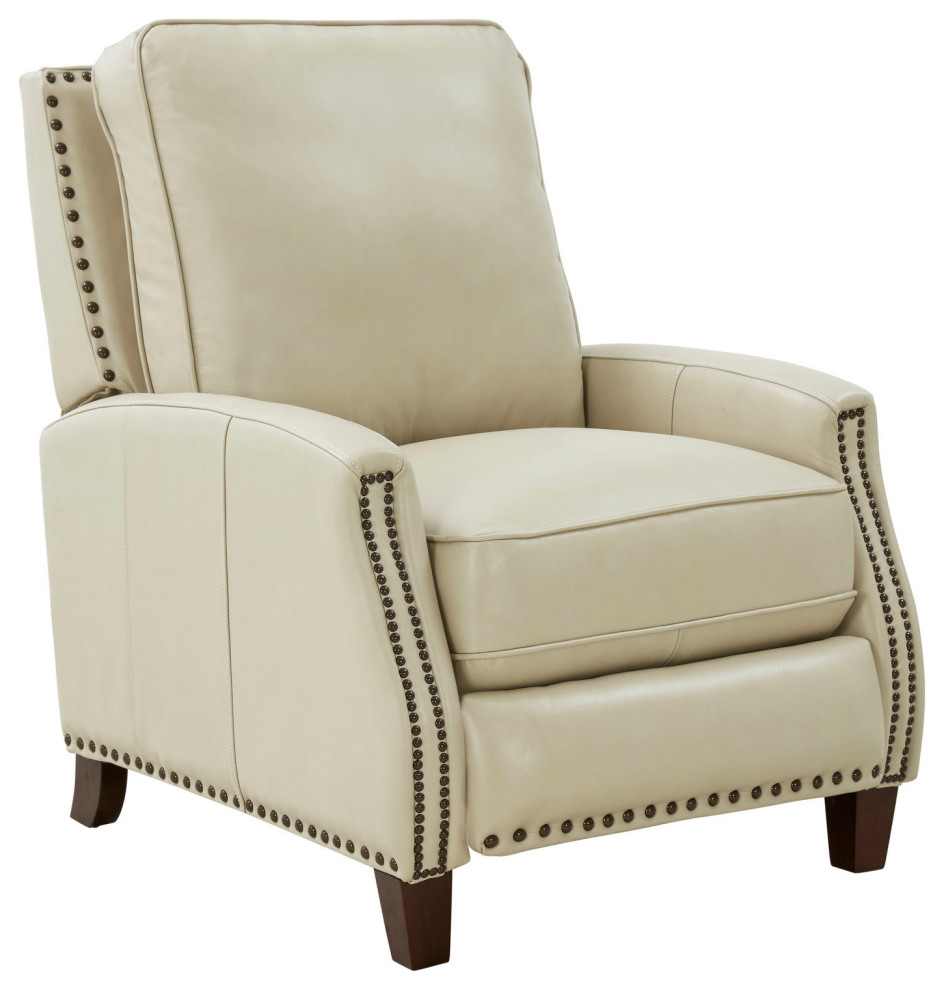 7 3155 Melrose Recliner  Barone Parchment   Contemporary   Recliner Chairs   by BisonOffice  Houzz