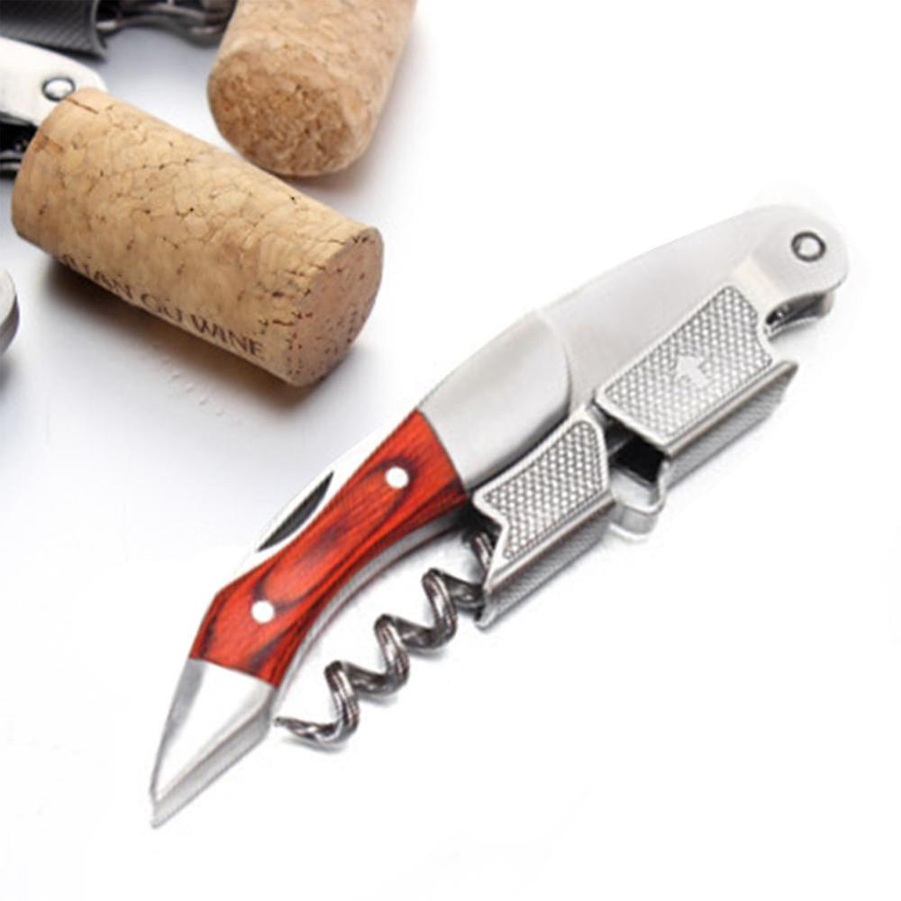 Waiter Corkscrew Bottle Opener - All-in- Sturdy Steel