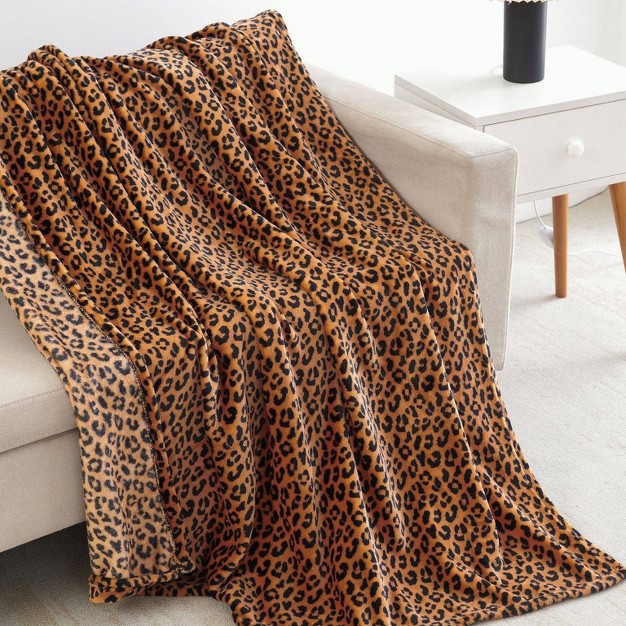 Printed Velvet Throw Blanket Sutton Home Fashions