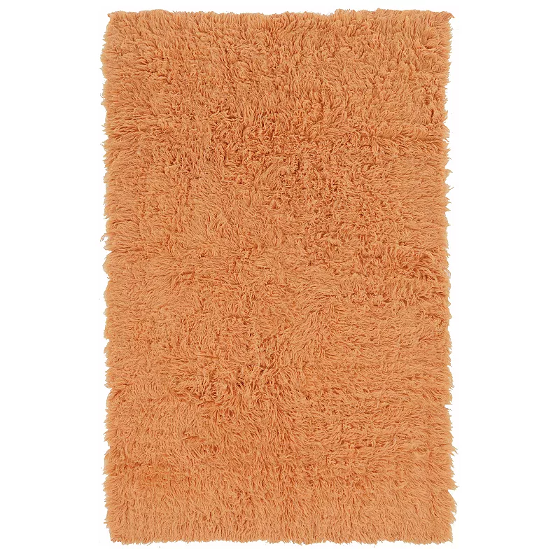 Linon New Flokati Sherbet Rug