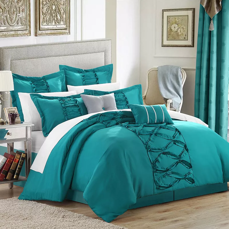 Chic Home Elegant Ruth 8-piece Bed Set