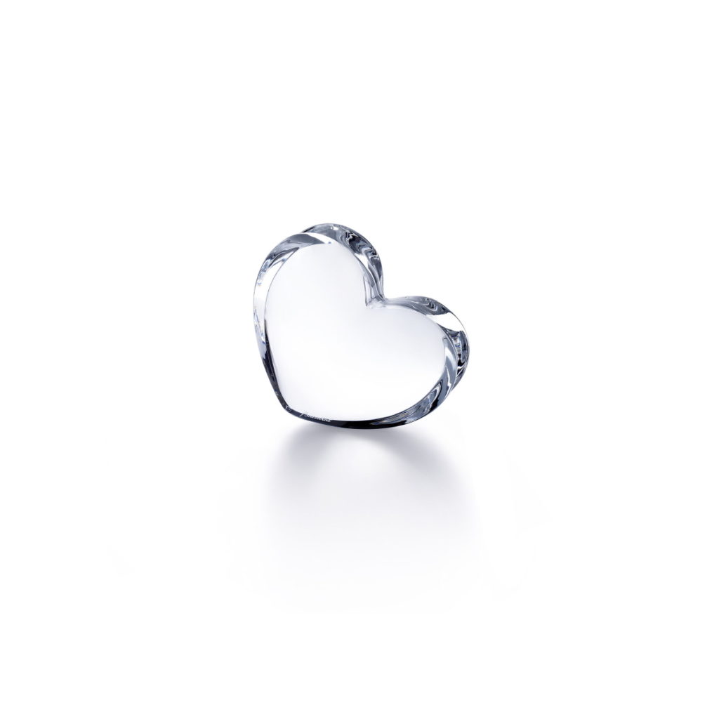 Baccarat Zinzin Heart  Clear