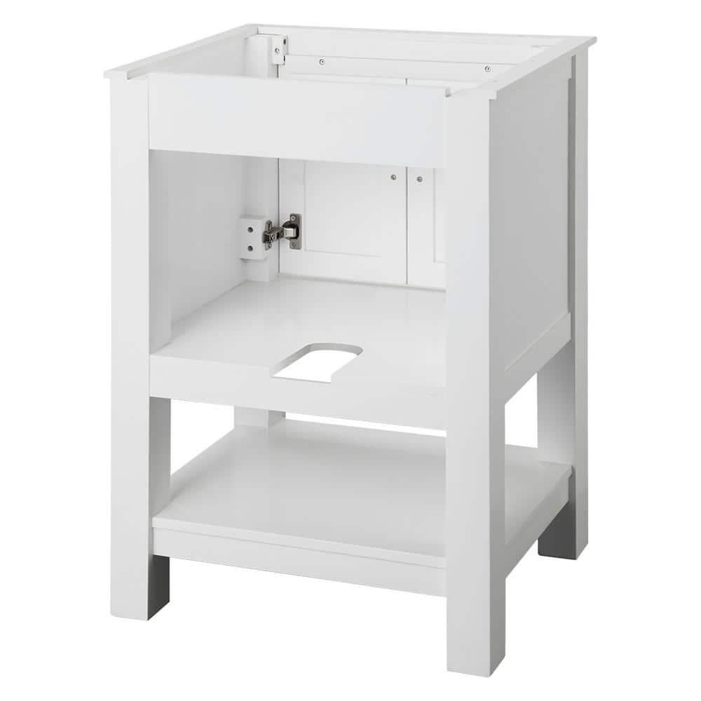 Home Decorators Collection Gazette 24 in W x 18 in D Bath Vanity Cabinet Only in White