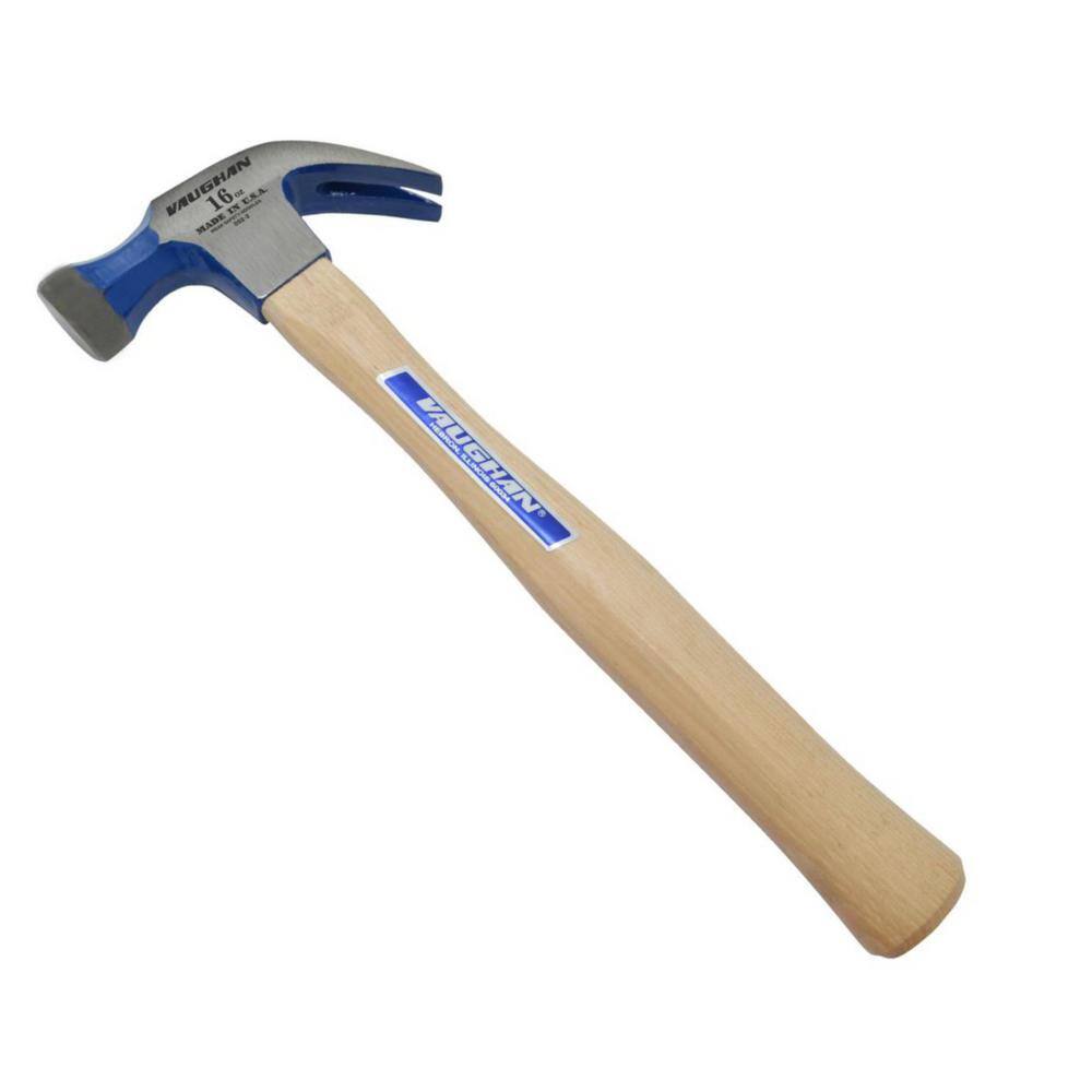 Vaughan 16 oz. Carbon Steel Hammer with 13 in. Hardwood Handle DO16