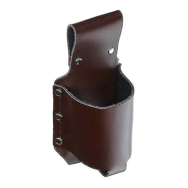 Portable Wine Bottle Belt Beer Holster - Convenient Wine Bottle Beverage Can， 1 Pack， Brown