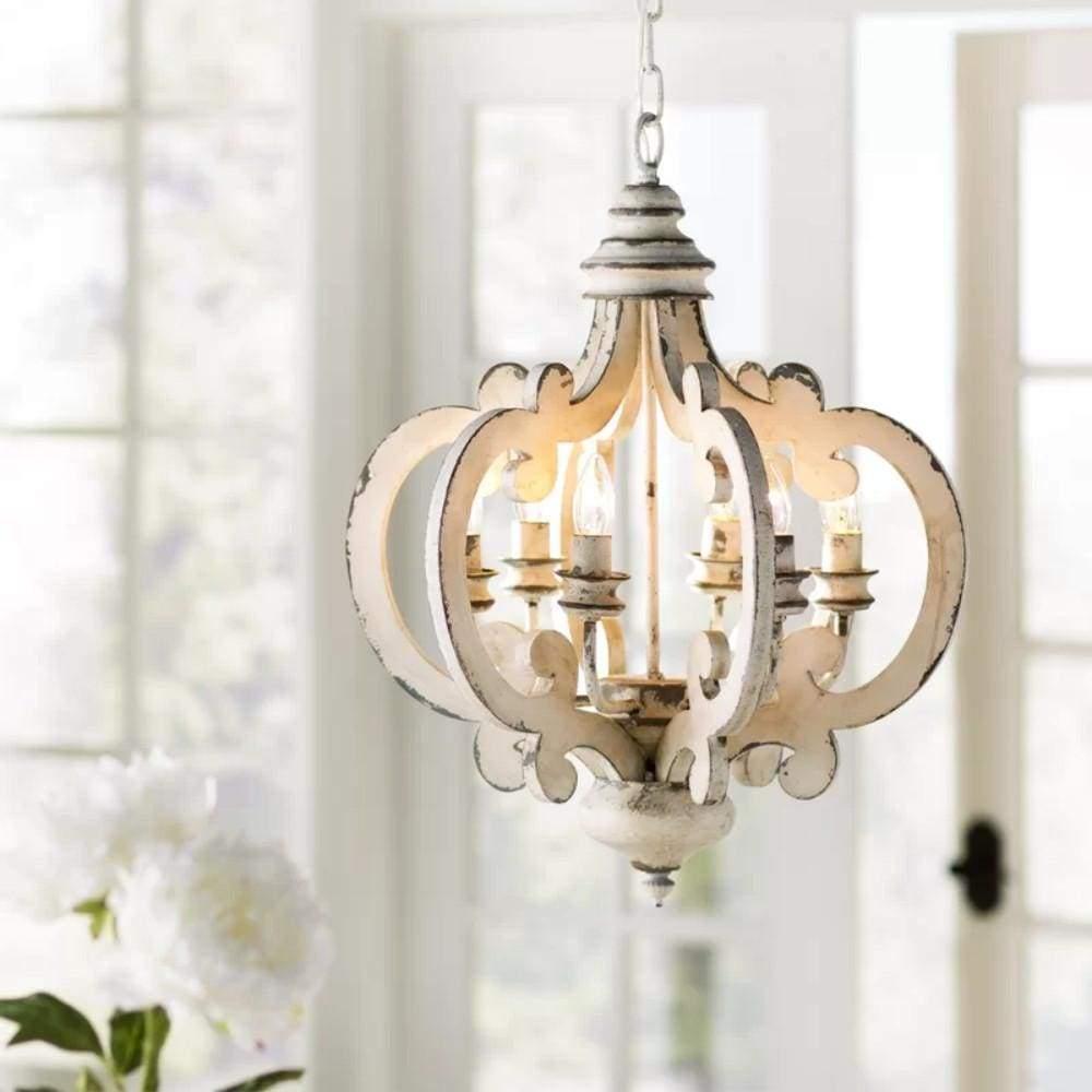 Antique White Style Chandelier