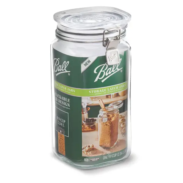 Ball 9.9 Cups Latch Storage Jar