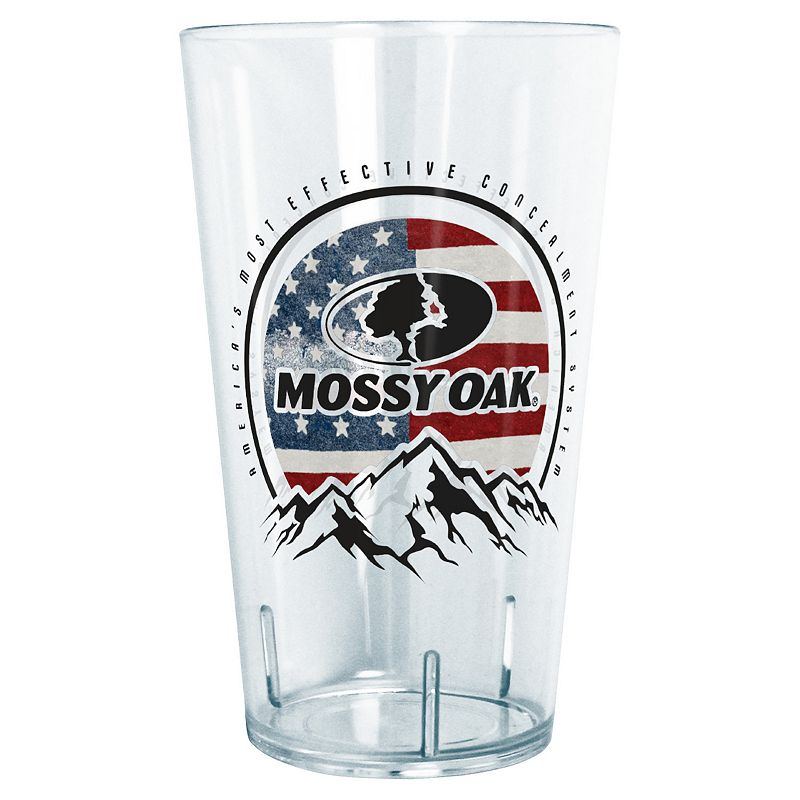 Mossy Oak USA Flag Badge In The Mountains 24-oz. Tritan Tumbler