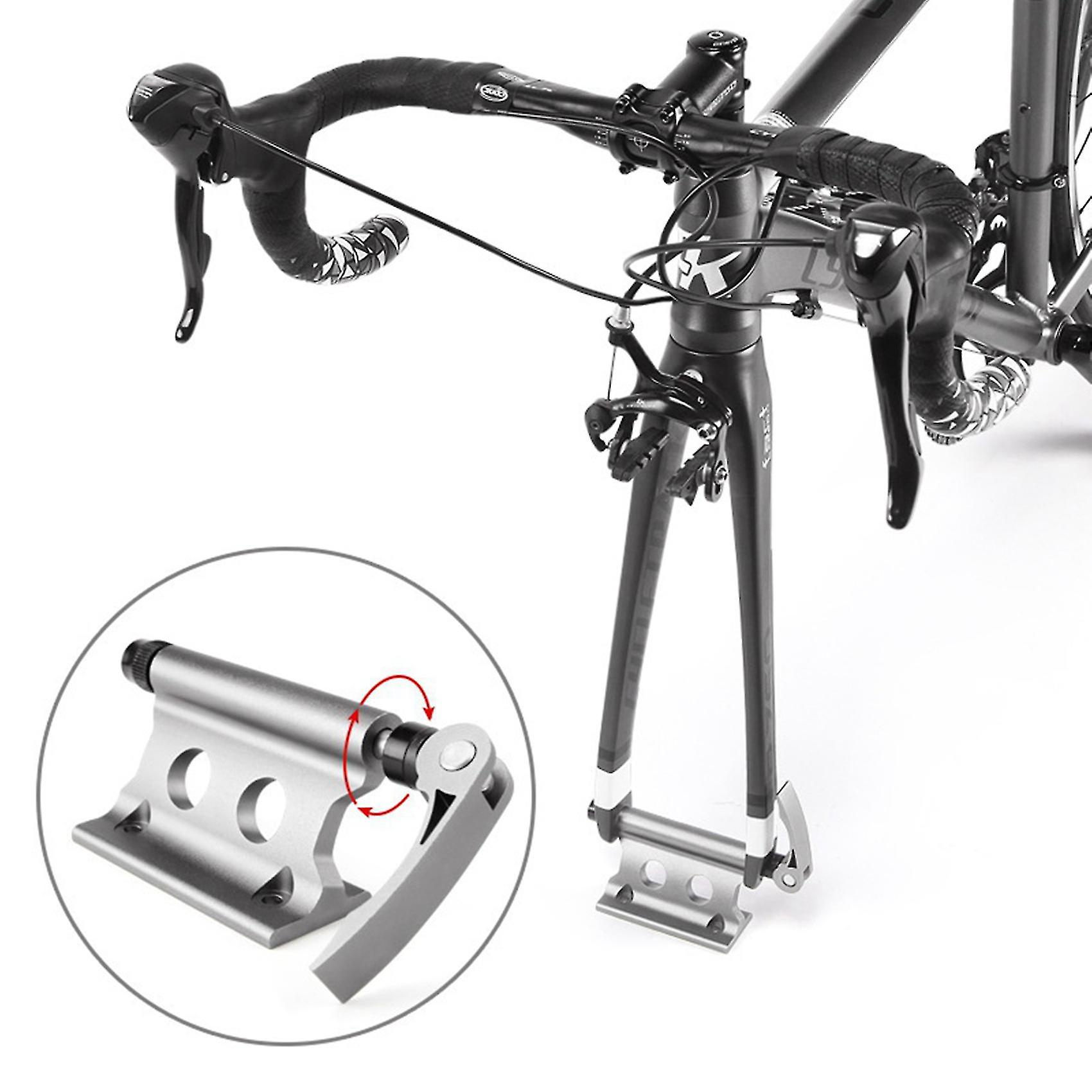 2x Bike Fork Mount Bicycle Truck Bed Roof Bike Rack Bike Fork Mount Block Truck Mount For Road Bike