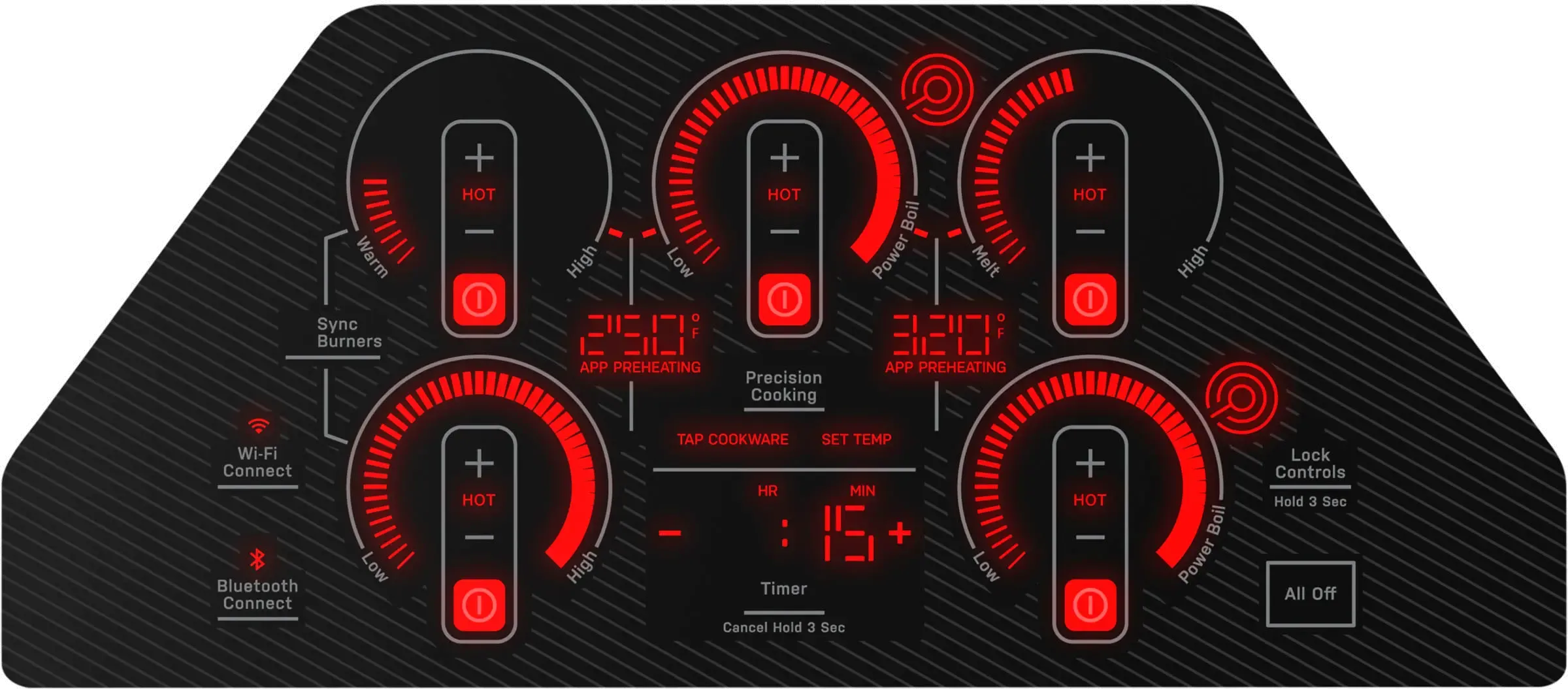 GE Profile Electric CooktopPEP9036DTBB