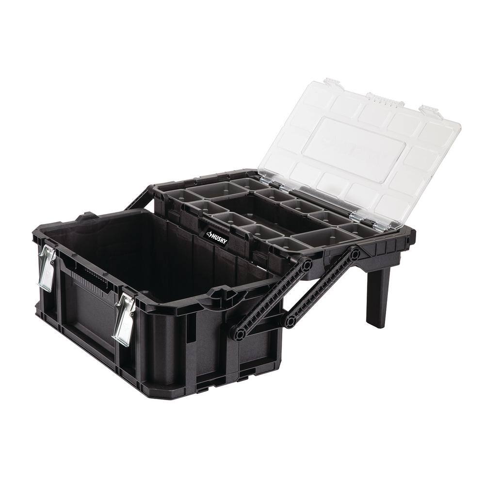 Husky 22 in. Connect Cantilever Portable Tool Box 230378