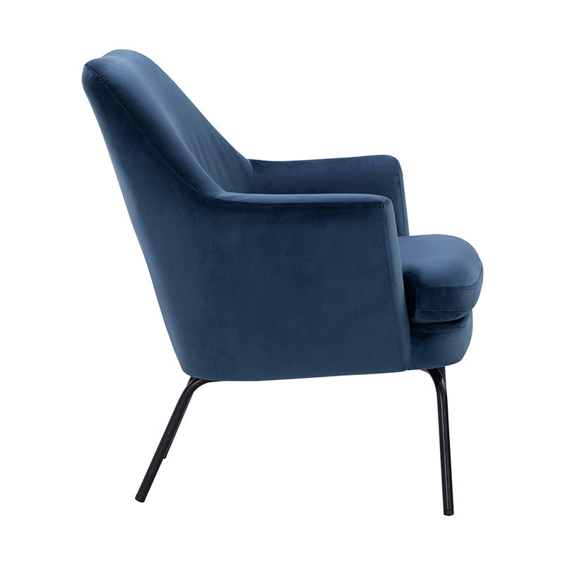 LUCIAN Lounge Chair - Blue