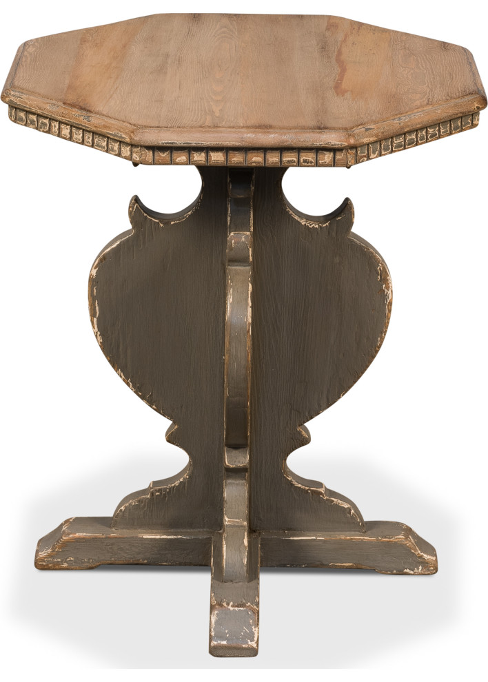 Brogan Side Table   Farmhouse   Side Tables And End Tables   by HedgeApple  Houzz