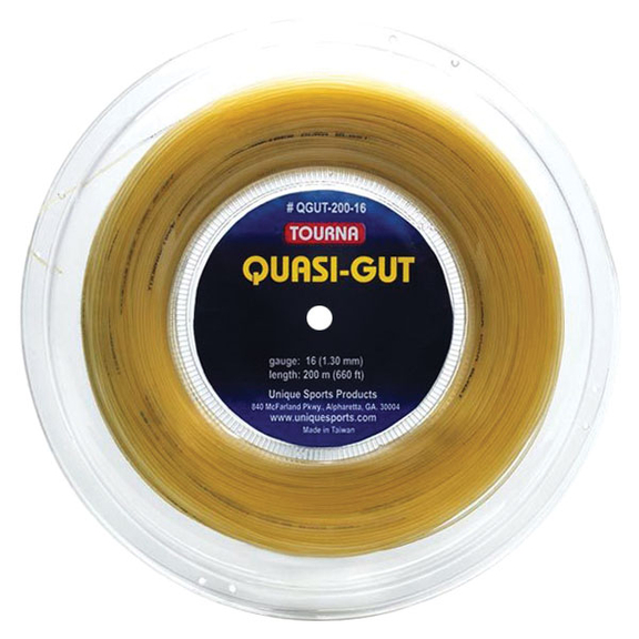 Tourna QGUT 200 16/17 Quasi Gut Reel 660' (Natural...