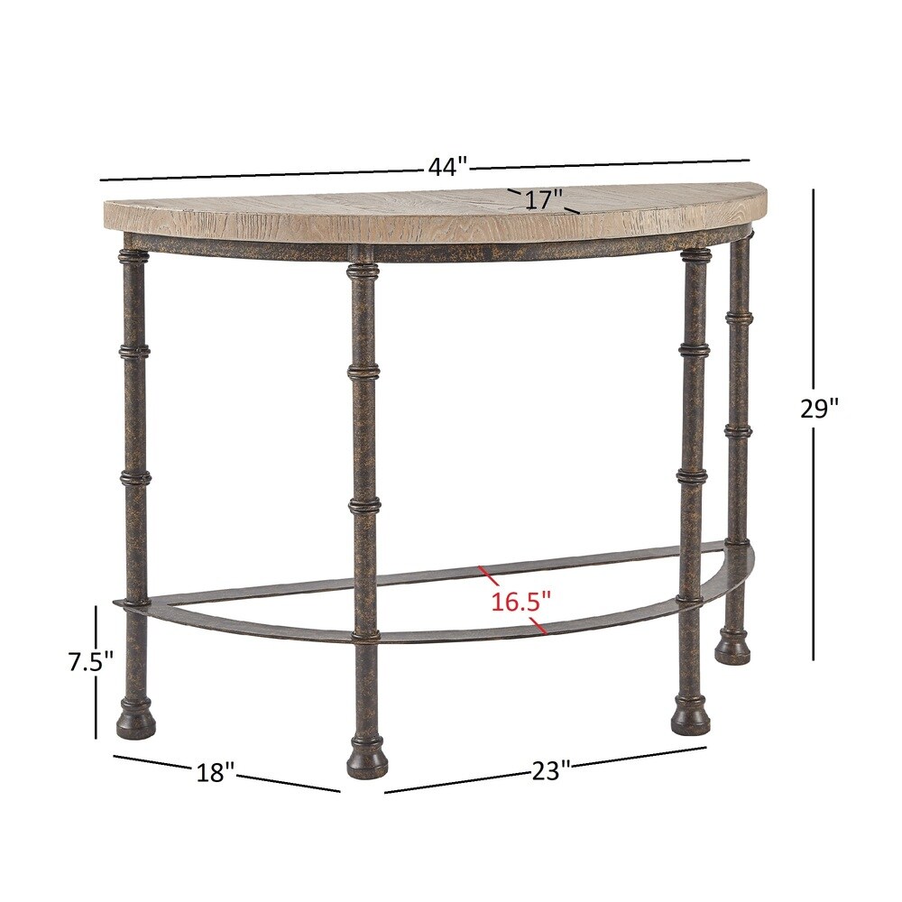 Nori Industrial Sofa Table by iNSPIRE Q Artisan   Sofa Table