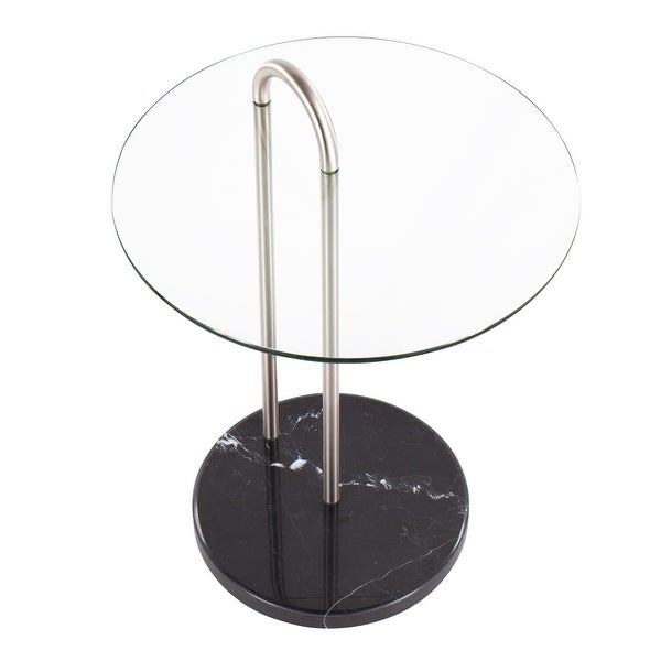 Silver Orchid Battista Side Table