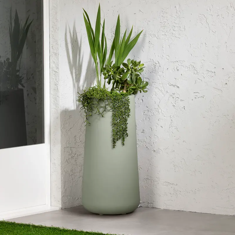 Dalya Sage Green Pot Planter - South Shore