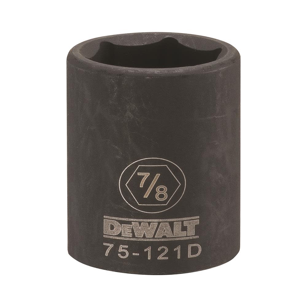 DW 1/2 Drive X 7/8 6PT Standard Impact Socket DWMT75121OSP from DW