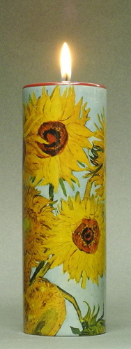 Parastone TC01GO Van Gogh Sunflowers Tealight Cand...