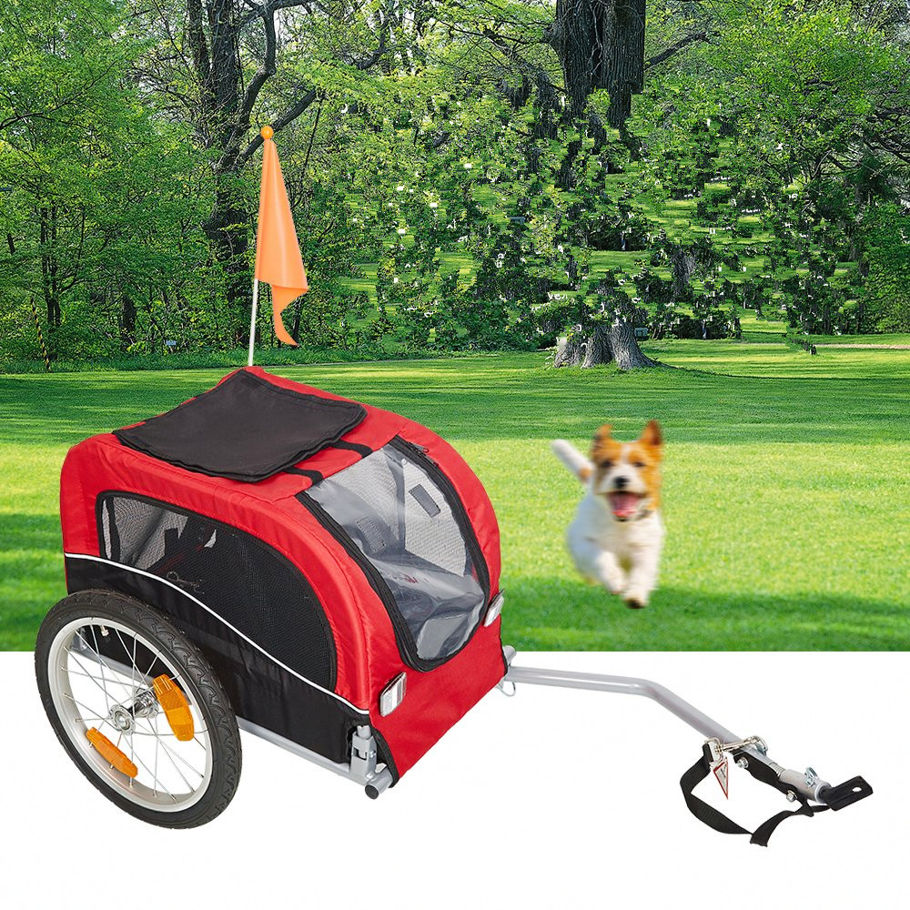 Pet Bike Trailer Dog Cat Large Bicycle Jogger Jogging Cycle Carrier Convertible stroller