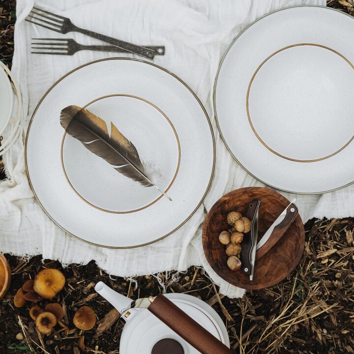 Barebones Living Enamel Dining Set