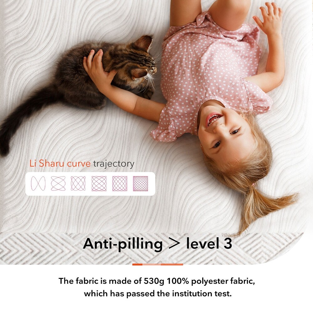 Sweetnight 12 inch Hybrid Memory Foam Innerspring Mattress