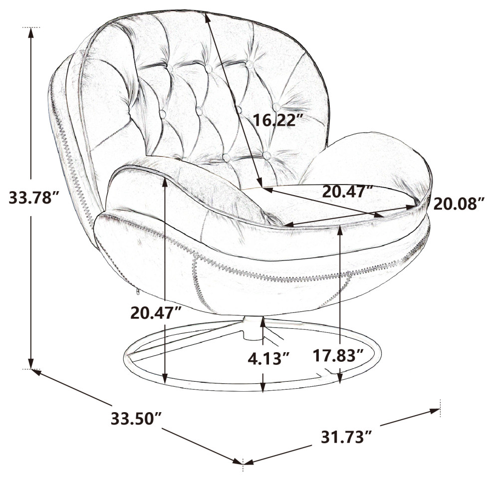 IA7003 Amelia Accent Chair  Pink   Contemporary   Armchairs And Accent Chairs   by IDEAZ International  LLC  Houzz