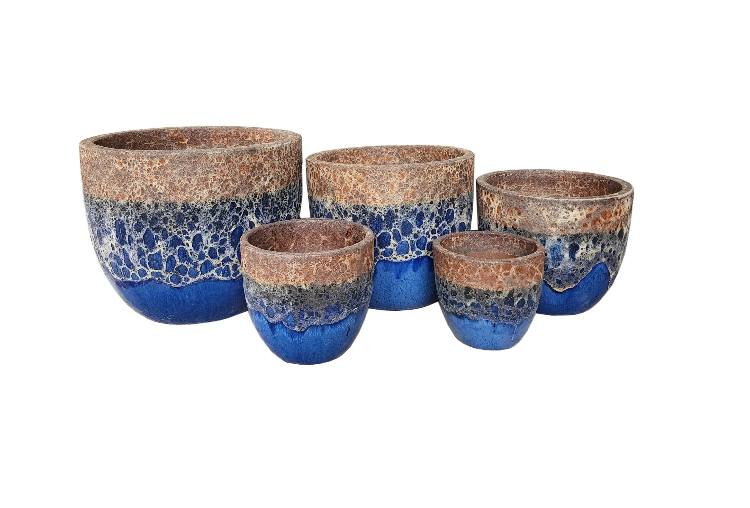 Best seller Atlantis red ceramic outdoor  garden pots and planters handmade flower pots and planters pottery planted pots