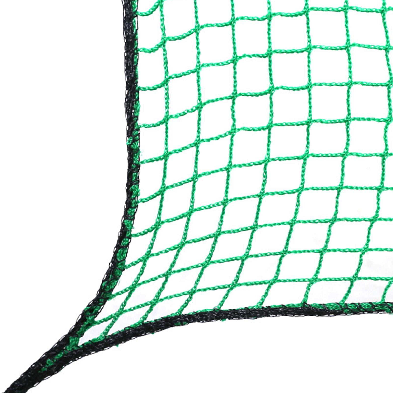 Golf Practice Barrier Border Net Golf Ball Hitting Netting for Backyard， Green ，