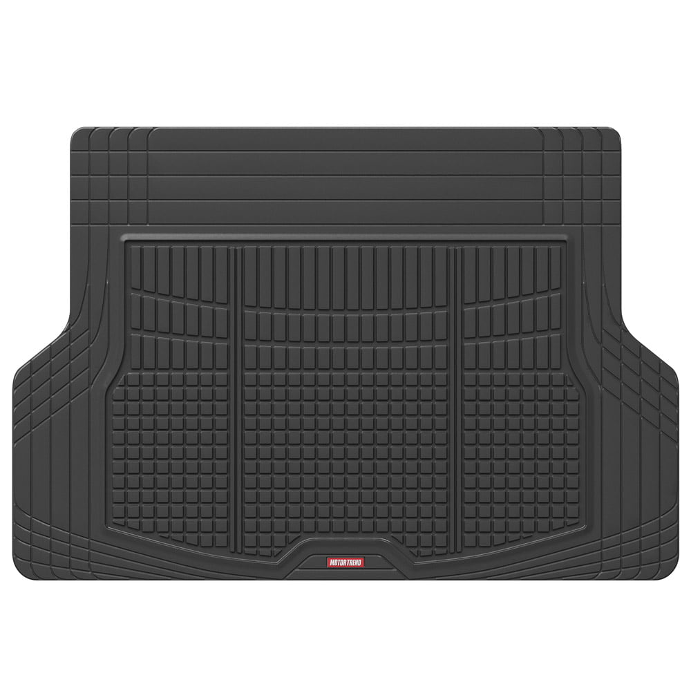 Motor Trend FlexTough Cargo Trunk Floor Mat Liner - Premium Design and Quality