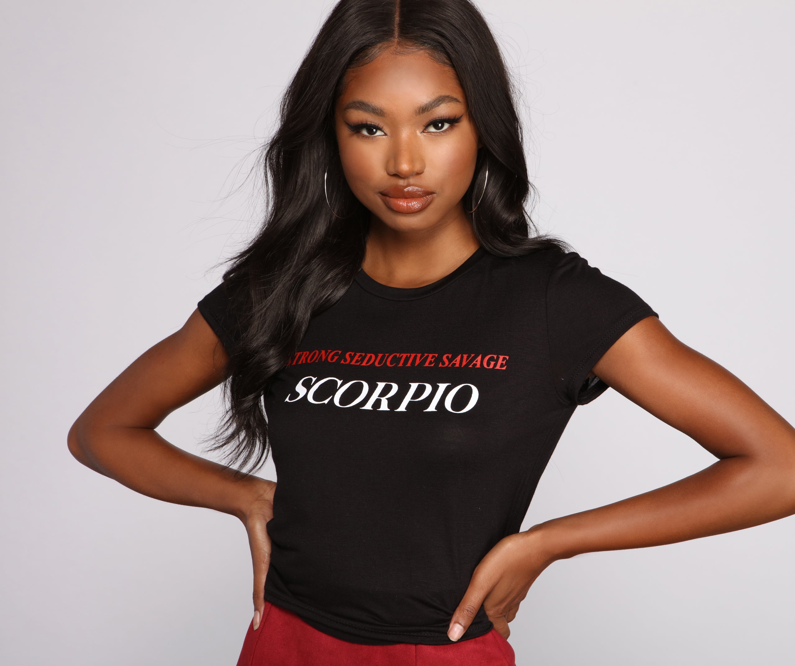 Scorpio Babe Graphic Tee Shirt