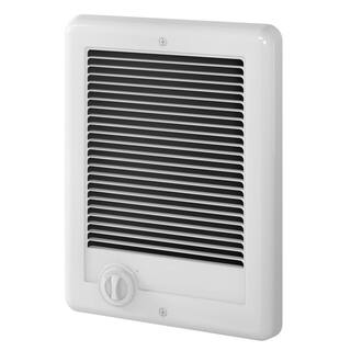 Cadet 120-volt 1500-watt Com-Pak In-wall Fan-forced Electric Heater in White with Thermostat CSC151TW