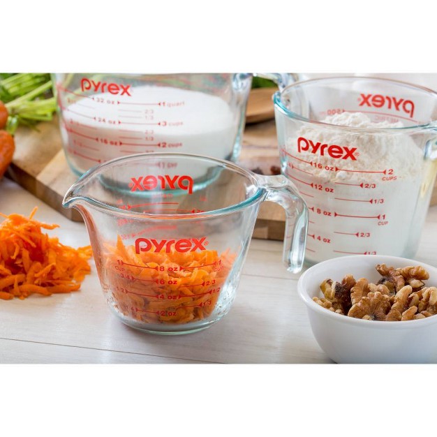 Pyrex Measuring Cup Set 3 Piece