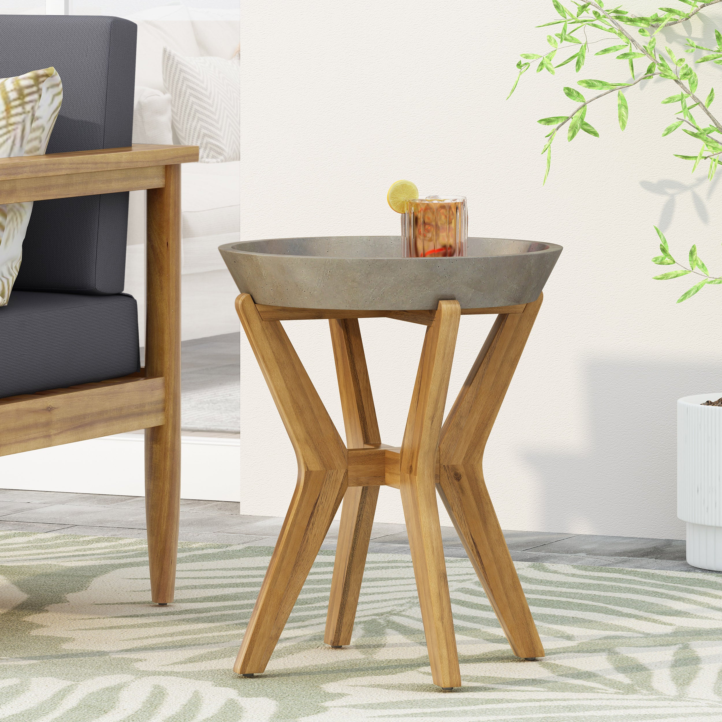 Hobson Outdoor Side Table